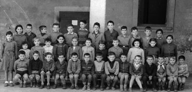 Année 1957/1958- classe CP